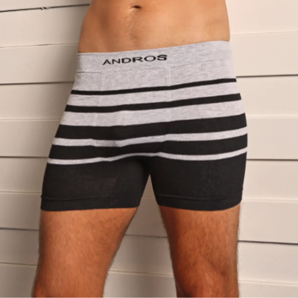 Boxer Sin Costura Alg. Rayado