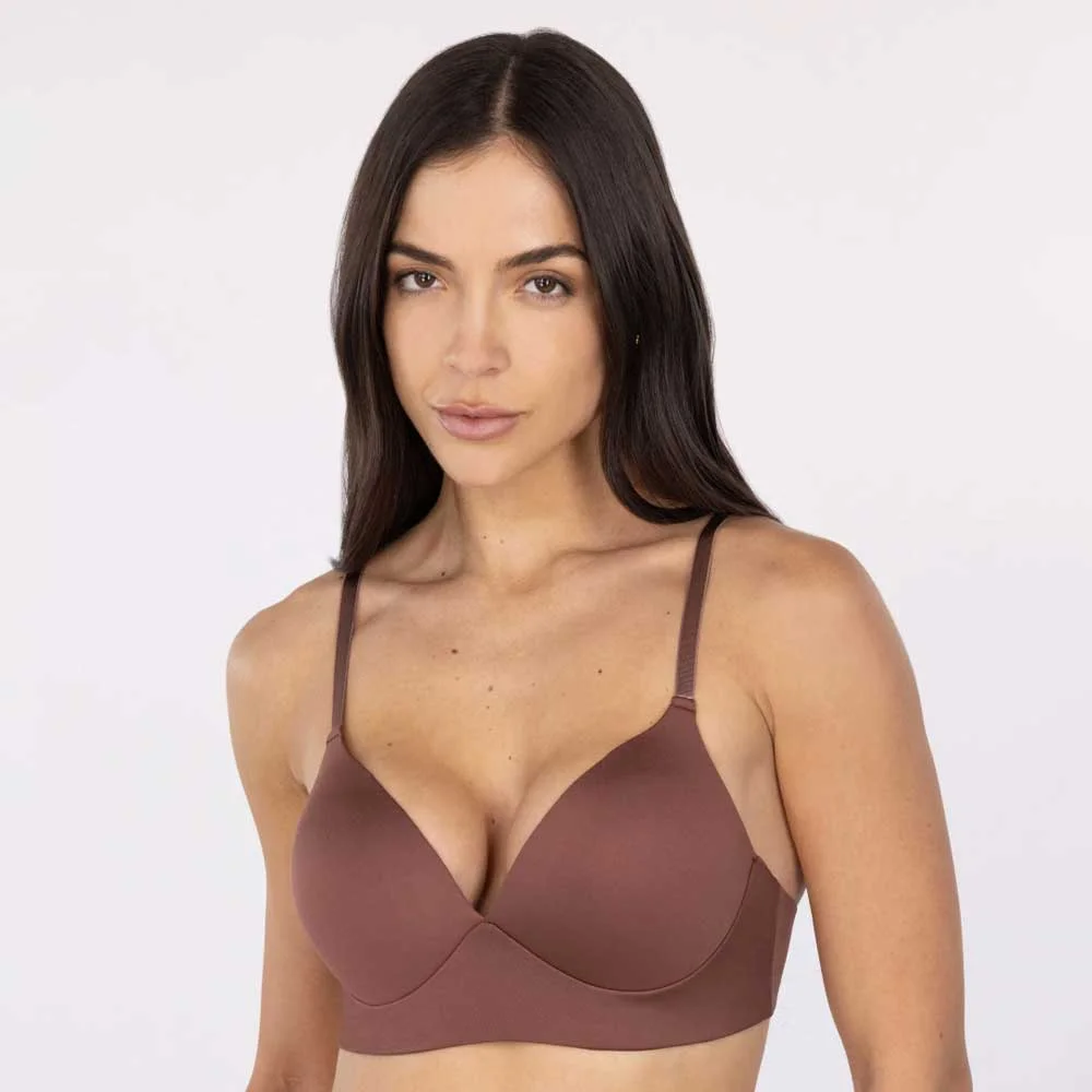 Alternative view of Bustier soft sin aro microfibra