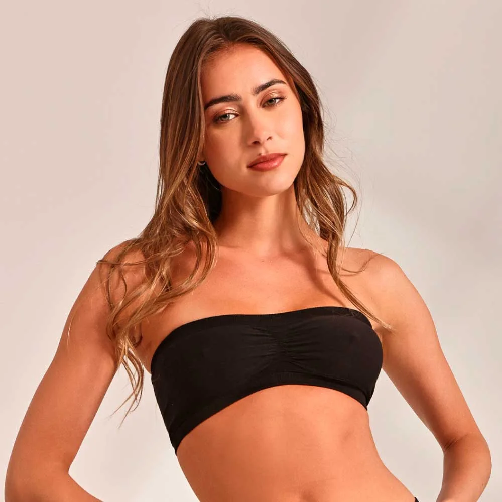 Alternative view of bandeau seamlees
