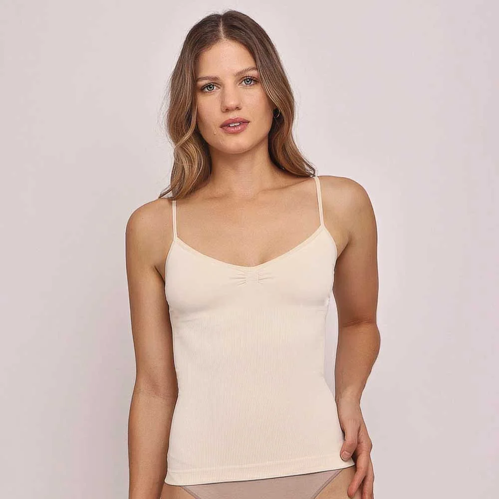 Alternative view of camiseta modelante bretel fino
