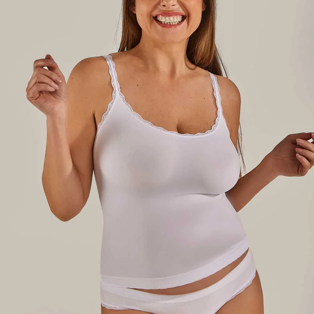 Alternative view of camiseta bretel fino