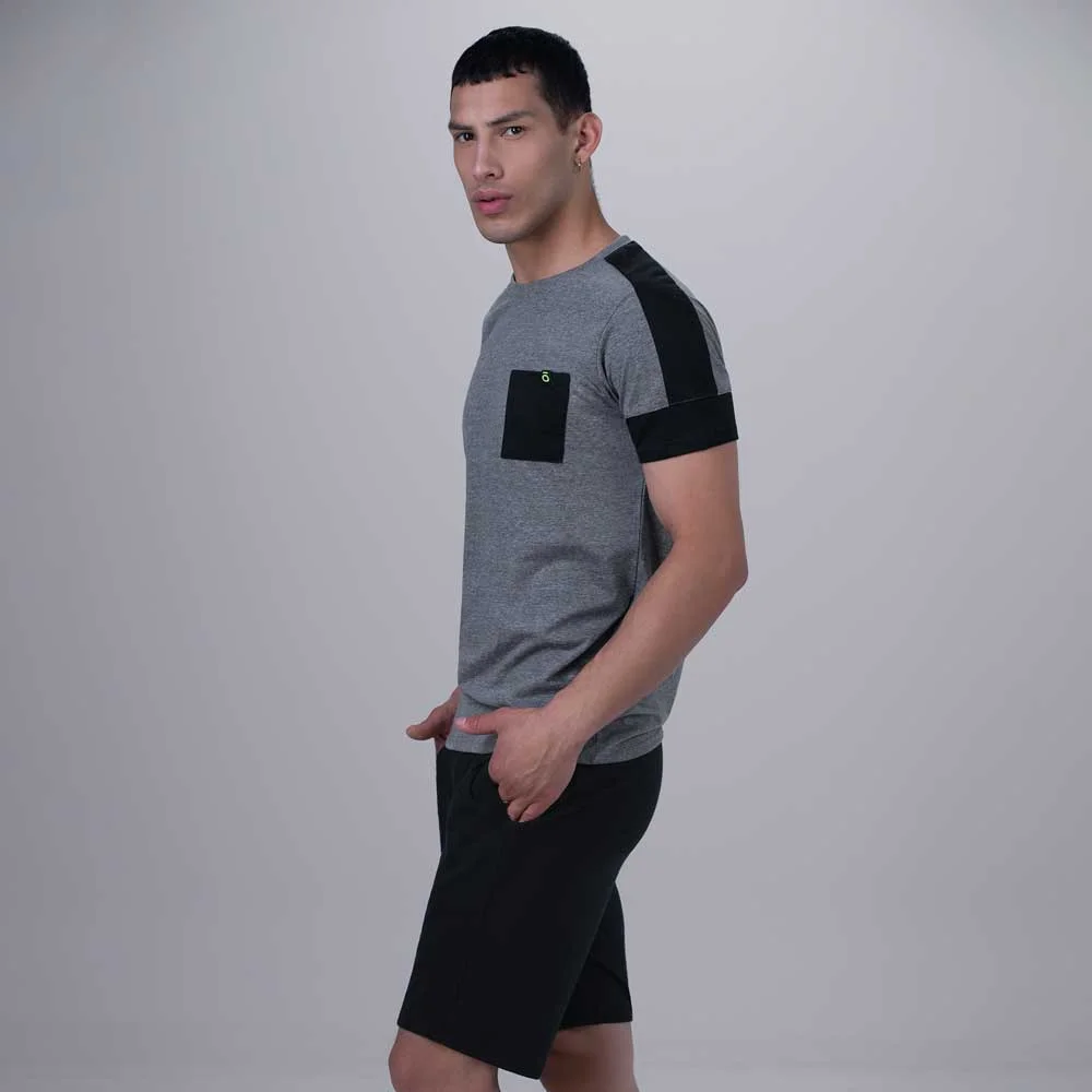 Alternative view of pijama hombre alg/melange