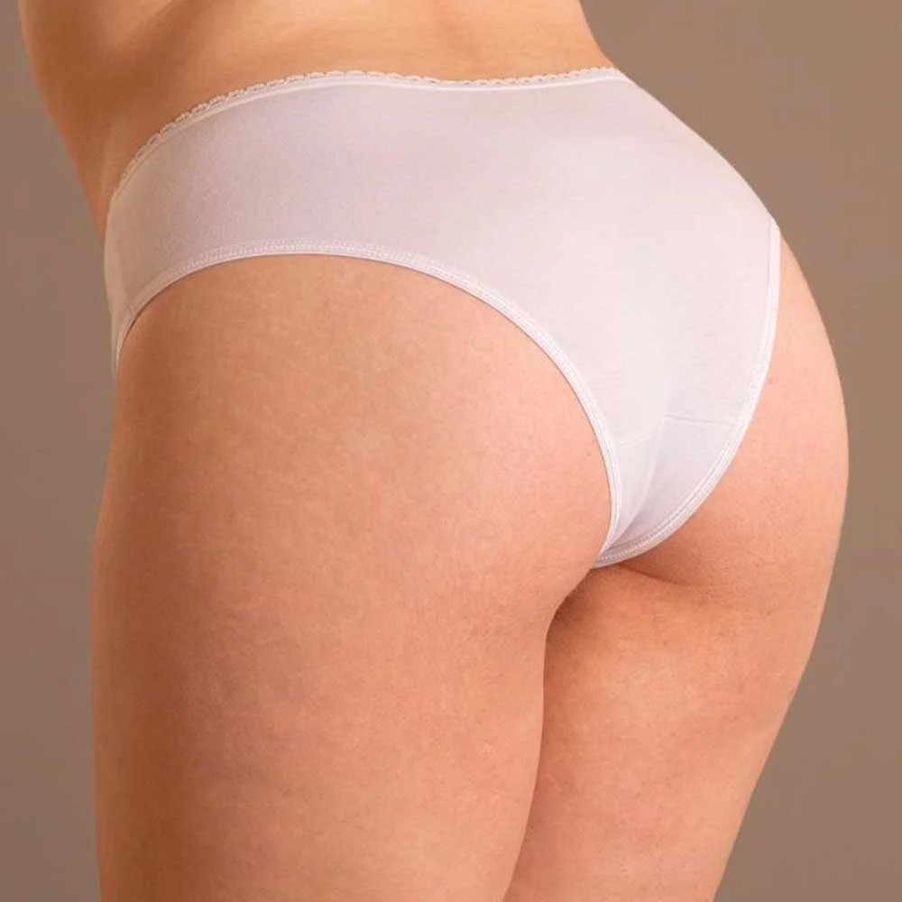 CULOTTE x6 ALG/ELASTANO LISO