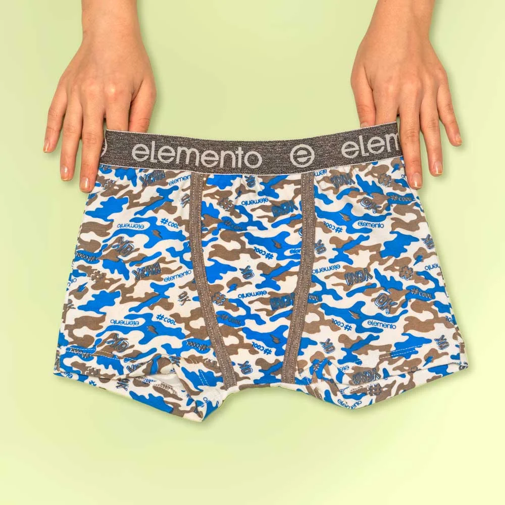 boxer estampado camuflado