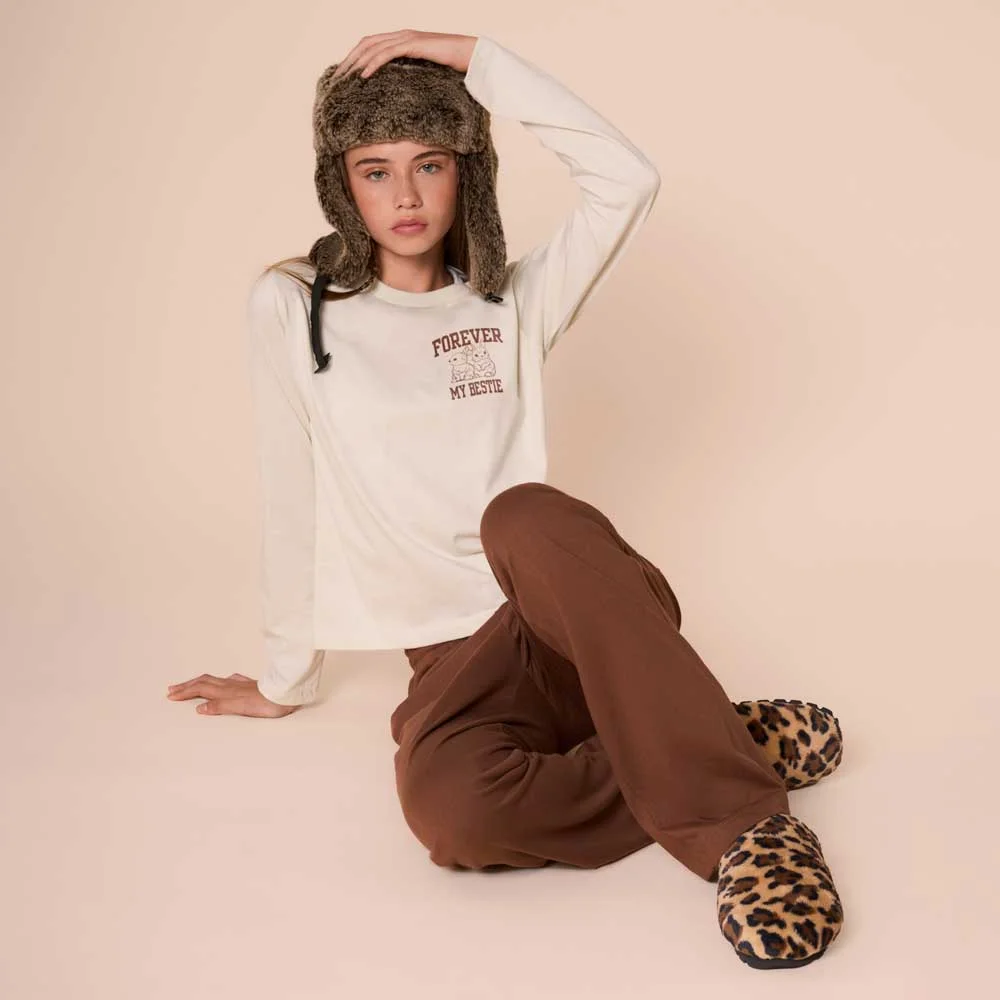PIJAMA M/L ESTAMPA EN ESPALDA