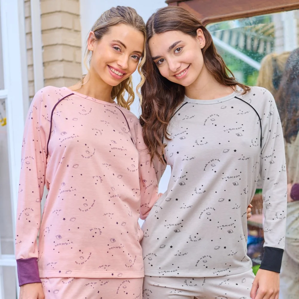 PIJAMA M/L ESTAMPADO