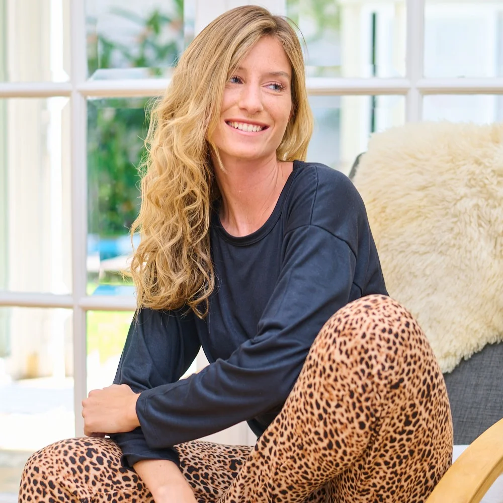 PIJAMA M/L PANTALON ESTAMPADO