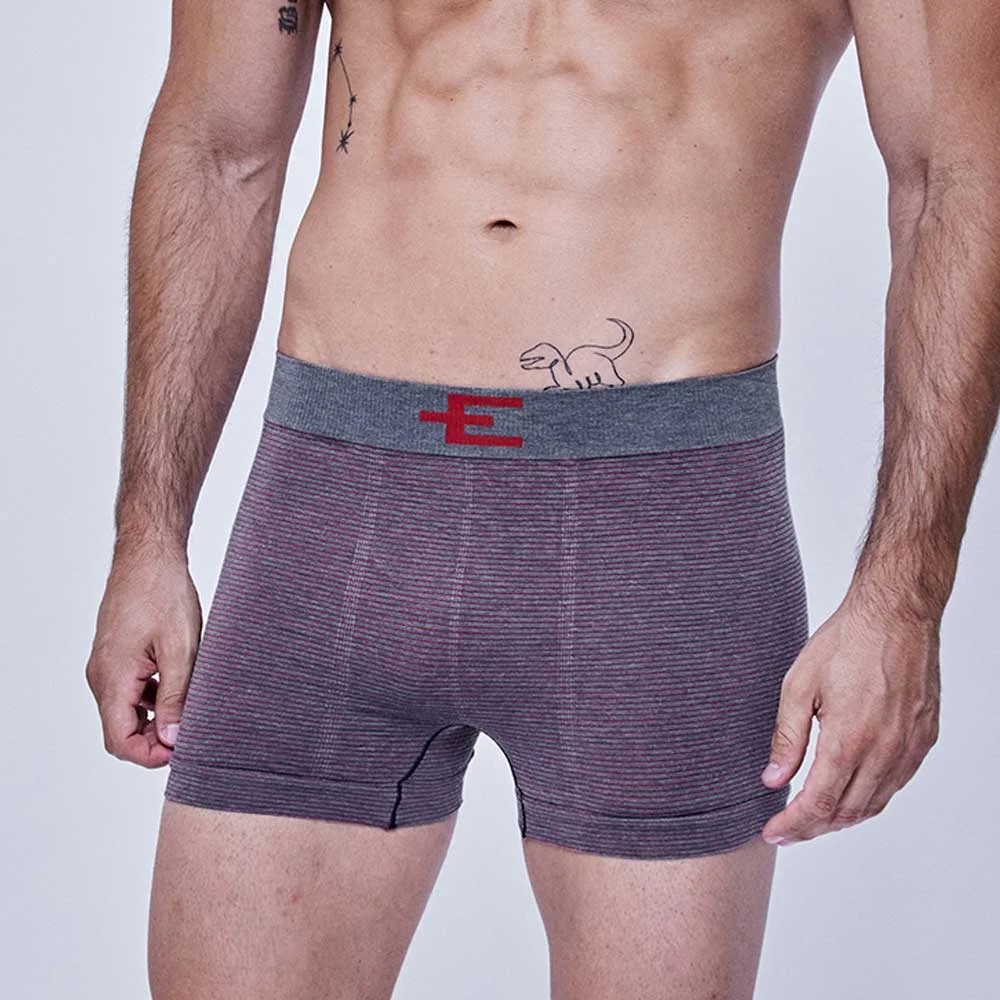 Alternative view of boxer sin costura raya modal