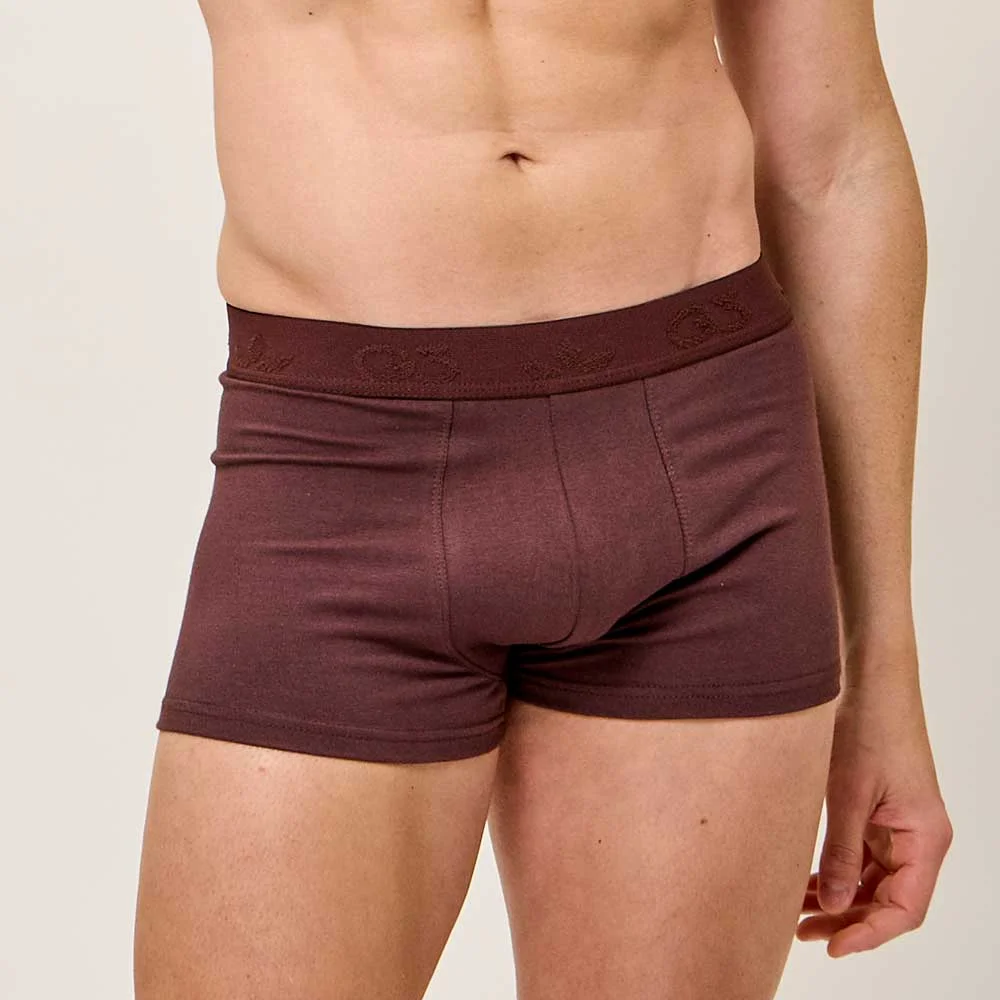 Alternative view of boxer pierna corta liso