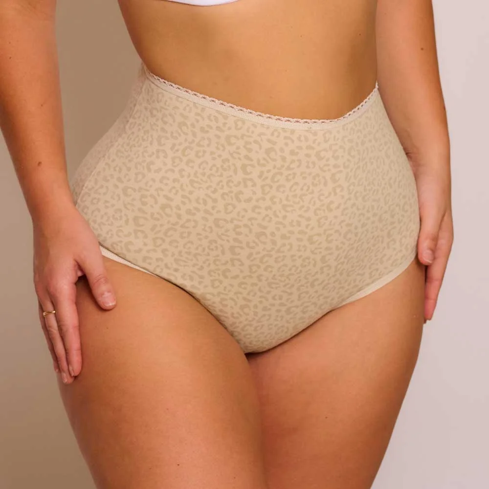 bombacha x6 t.especial animal print