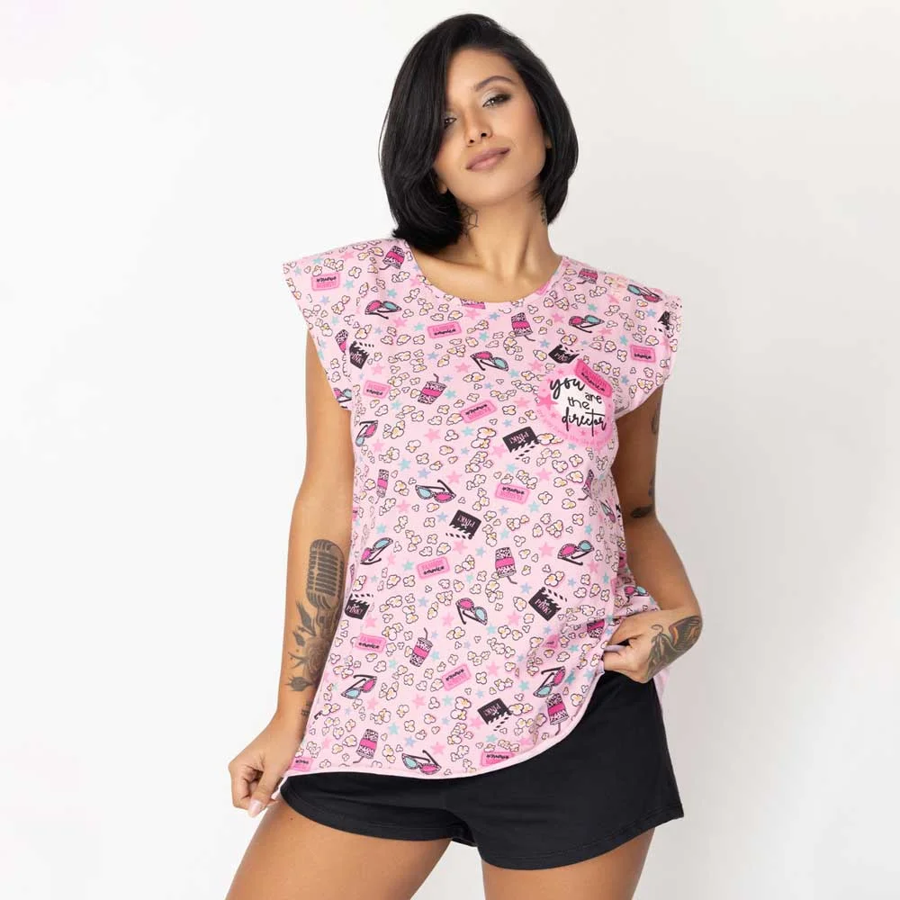 Pijama SIN MANGAS C/SHORT
