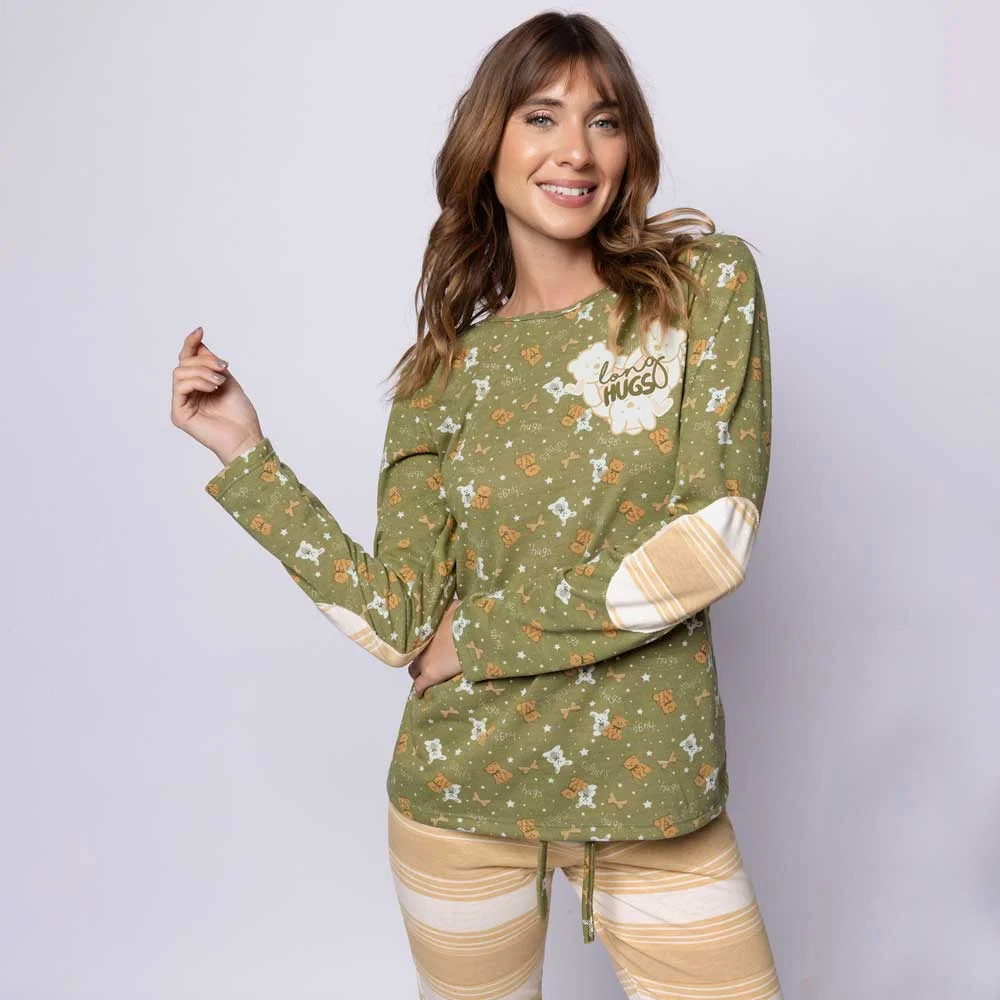 Alternative view of PIJAMA M/L SO CUDDLES