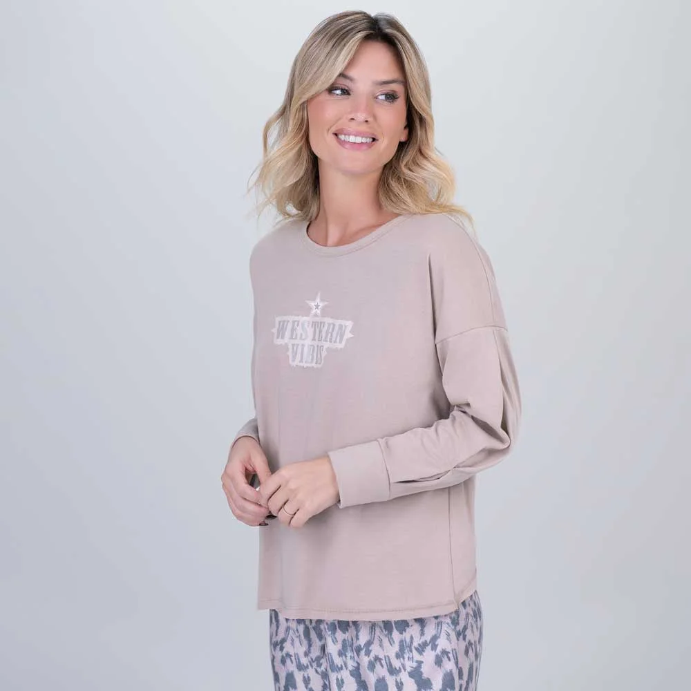 Alternative view of PIJAMA M/L COWGIRL