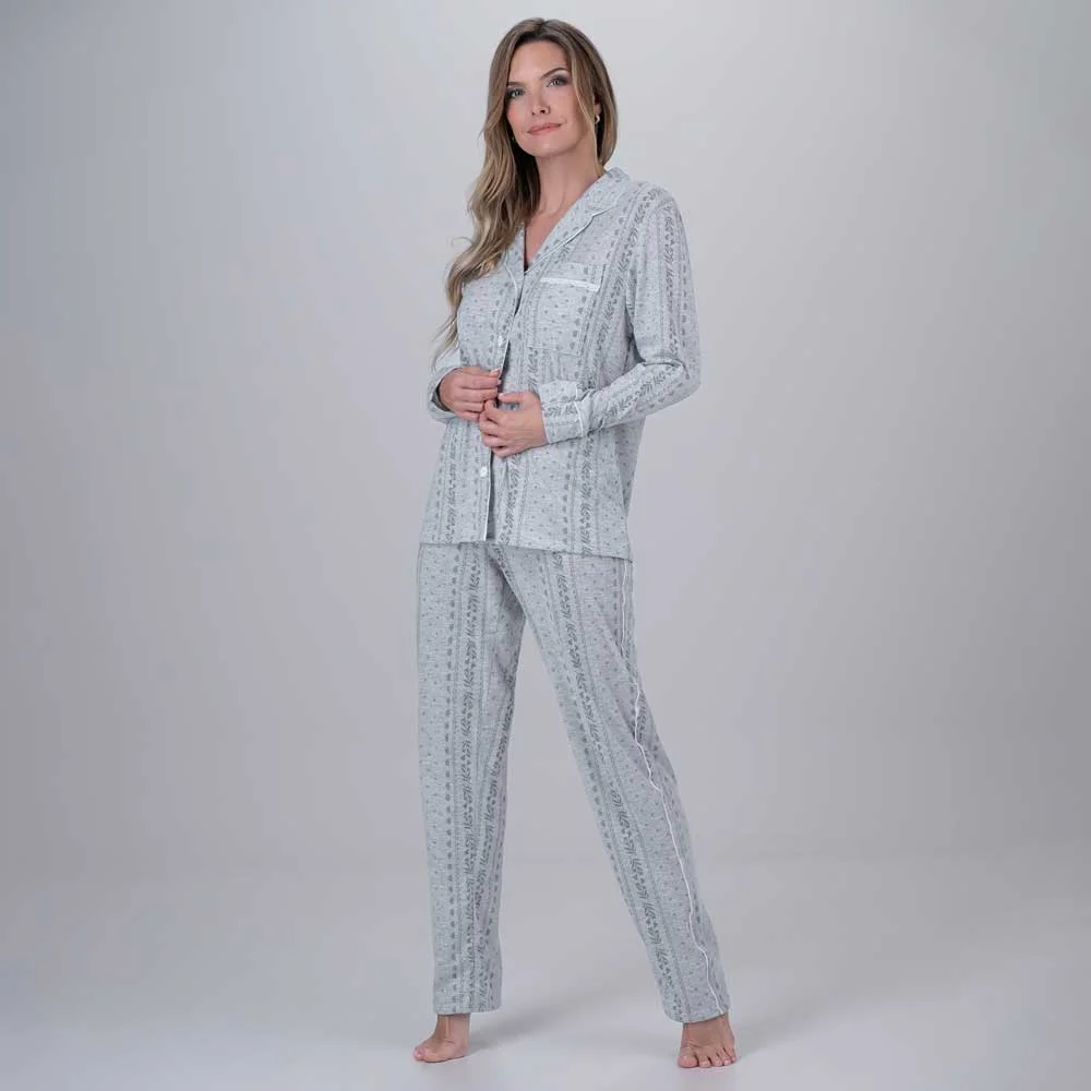 Alternative view of PIJAMA CAMISERO M/L SO TRUE LOVE