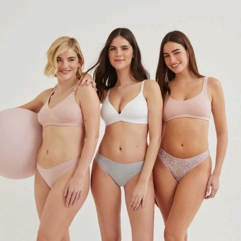 pack x 3 colaless alg/lycra
