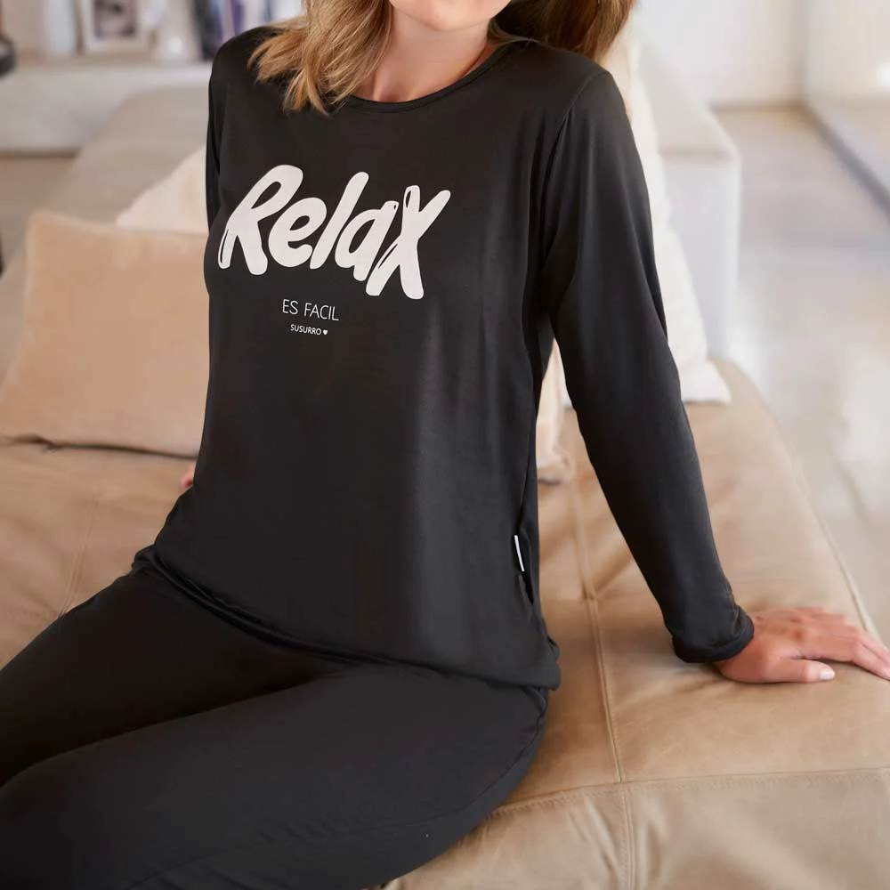 Alternative view of PIJAMA M/L EN MODAL RELAX
