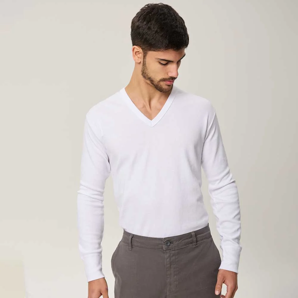 camiseta termica m/larga c/v