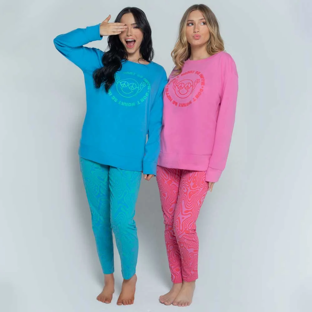 PIJAMA M/L JUVENIL BE HAPPY