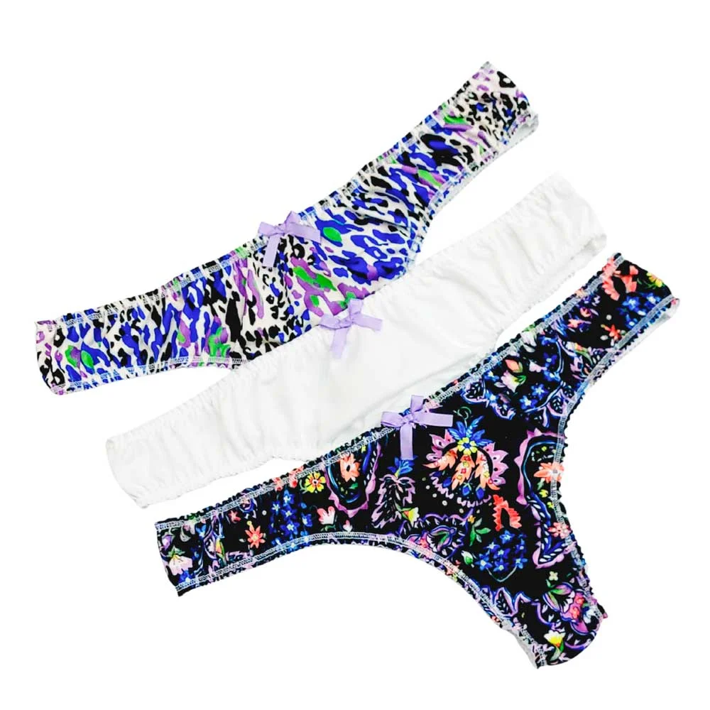 Pack X3 Micro. Frunce Estampada