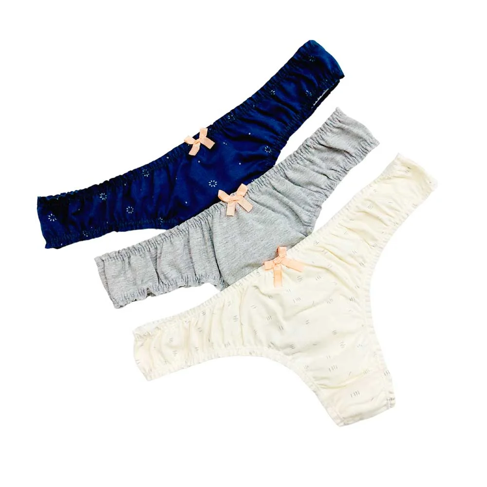 Alternative view of Pack x3 colaless fruncida Alg y Lyc